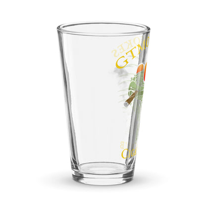 Shaker pint glass