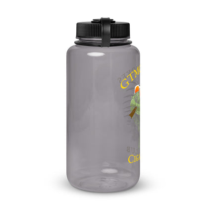 Wide mouth plastic water bottle