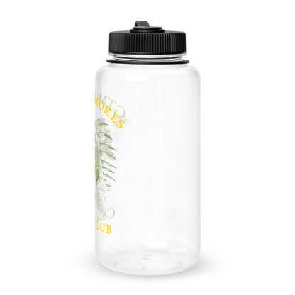 Wide mouth plastic water bottle